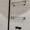 Душевая кабина Frank F401 Black 800801 90x90 прозрачное стекло Душевая кабина Frank F401 Black 800801 90x90 прозрачное стекло