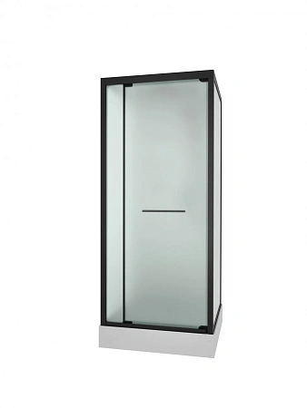 Душевая кабина Frank F401 M Black 20339 90x90 матовое стекло Душевая кабина Frank F401 M Black 20339 90x90 матовое стекло