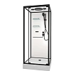 Душевая кабина Frank F401 M Black 20339 90x90 матовое стекло Душевая кабина Frank F401 M Black 20339 90x90 матовое стекло