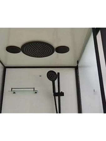 Душевая кабина Frank F401 M Black 20339 90x90 матовое стекло Душевая кабина Frank F401 M Black 20339 90x90 матовое стекло