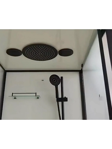 Душевая кабина Frank F401 M Black 20339 90x90 матовое стекло Душевая кабина Frank F401 M Black 20339 90x90 матовое стекло