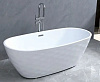 Ванна отдельностоящая Ceruttispa TONIA 170 CT11230 белая, со сливом-переливом 1700x750x600 Ванна отдельностоящая Ceruttispa TONIA 170 CT11230 белая, со сливом-переливом 1700x750x600