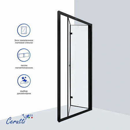 Душевая дверь Ceruttispa BELLA D91BF 90х195 Душевая дверь Ceruttispa BELLA D91BF 90х195