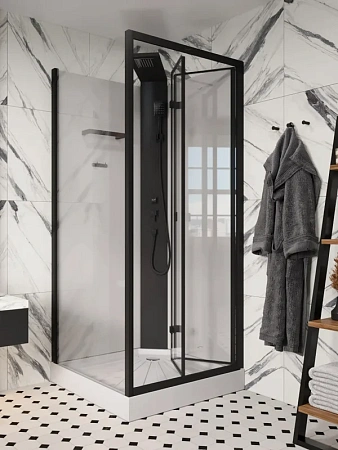 Душевая кабина Ceruttispa BELLA90B 90x90x215-225 Душевая кабина Ceruttispa BELLA90B 90x90x215-225