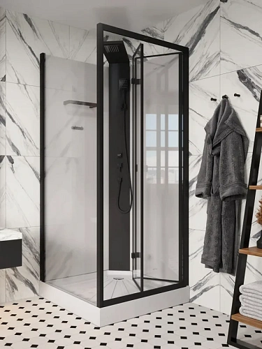 Душевая кабина Ceruttispa BELLA90B 90x90x215-225 Душевая кабина Ceruttispa BELLA90B 90x90x215-225