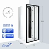 Душевая кабина Ceruttispa BELLA90BF 90x90x215-225 Душевая кабина Ceruttispa BELLA90BF 90x90x215-225