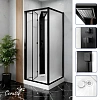 Душевая кабина Ceruttispa BELLA90BF 90x90x215-225 Душевая кабина Ceruttispa BELLA90BF 90x90x215-225