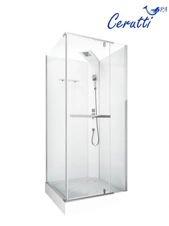 Душевая кабина Ceruttispa MIMI90T 90x90x215-225 Душевая кабина Ceruttispa MIMI90T 90x90x215-225