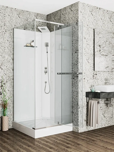 Душевая кабина Ceruttispa MIMI90T 90x90x215-225 Душевая кабина Ceruttispa MIMI90T 90x90x215-225