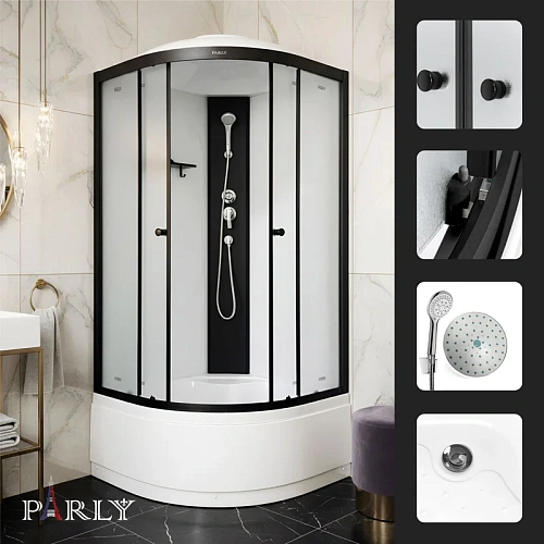 Душевая кабина PARLY BETT B821 80х80х215 Душевая кабина PARLY BETT B821 80х80х215