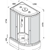 Душевая кабина PARLY EF1221L 120х80х215 Душевая кабина PARLY EF1221L 120х80х215