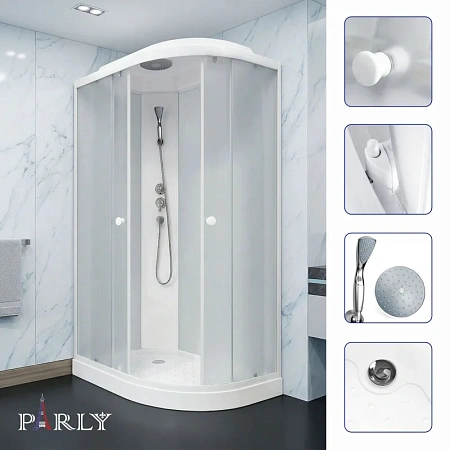Душевая кабина PARLY EF1231L 120х80х210 Душевая кабина PARLY EF1231L 120х80х210
