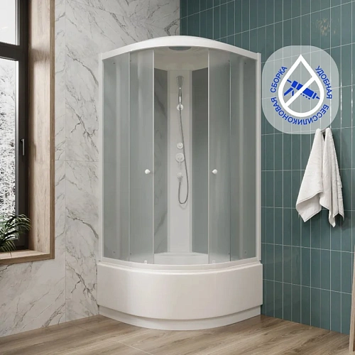 Душевая кабина PARLY EF821 80х80х215 Душевая кабина PARLY EF821 80х80х215