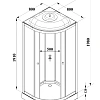 Душевая кабина PARLY EF831 80х80х210 Душевая кабина PARLY EF831 80х80х210