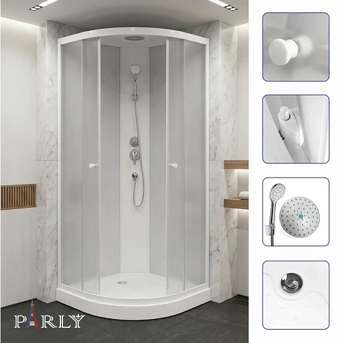 Душевая кабина PARLY EF931 90х90х210 Душевая кабина PARLY EF931 90х90х210