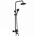 Душевая система Ceruttispa ORAZIO RSMB CT12068 из латуни, черный матовый Душевая система Ceruttispa ORAZIO RSMB CT12068 из латуни, черный матовый
