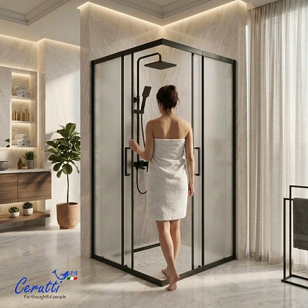 Душевой уголок Ceruttispa ADELINA B-90-100 90-100x90-100х195 Душевой уголок Ceruttispa ADELINA B-90-100 90-100x90-100х195