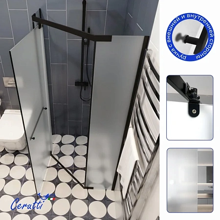 Душевой уголок Ceruttispa CHIKA ZP91BF 90x90x195 Душевой уголок Ceruttispa CHIKA ZP91BF 90x90x195