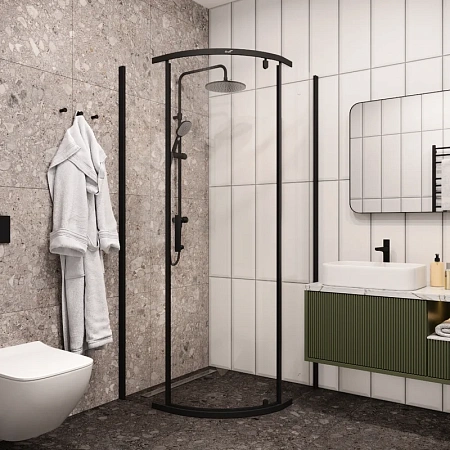 Душевой уголок Ceruttispa KORRA Z90B 90x90x195 Душевой уголок Ceruttispa KORRA Z90B 90x90x195
