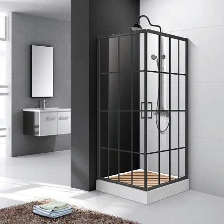Душевой уголок Ceruttispa MUZA90N 90x90x195 Душевой уголок Ceruttispa MUZA90N 90x90x195