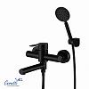 Смеситель для ванны Ceruttispa OVIDIO VMB CT12084 из нержавеющей стали, черный матовый