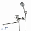 Смеситель для ванны Ceruttispa OVIDIO VXLBN CT12085 из нержавеющей стали, матовый никель