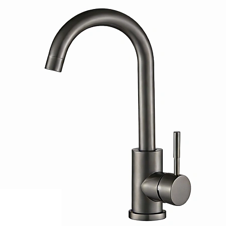 Смеситель для кухни Ceruttispa CELSO II GG CT12101 из нержавеющей стали, графит Смеситель для кухни Ceruttispa CELSO II GG CT12101 из нержавеющей стали, графит