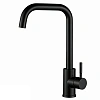 Смеситель для кухни Ceruttispa DUILIO B CT12104 из нержавеющей стали, черный матовый Смеситель для кухни Ceruttispa DUILIO B CT12104 из нержавеющей стали, черный матовый