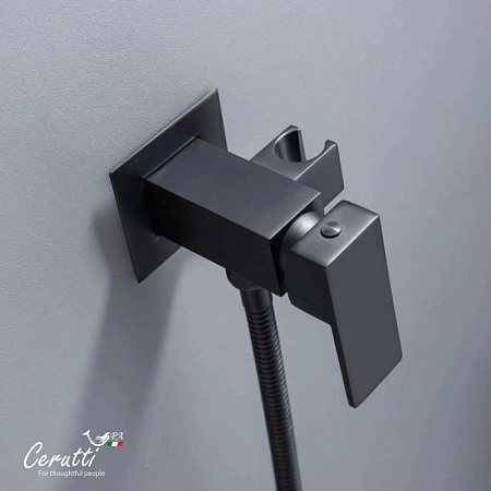 Картинка анонса товара «гигиенический душ ceruttispa resia shb ct12131 из латуни, с шлангом 120 см, черный матовый» Картинка анонса товара «гигиенический душ ceruttispa resia shb ct12131 из латуни, с шлангом 120 см, черный матовый»