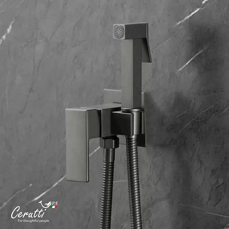 Картинка анонса товара «гигиенический душ ceruttispa resia shgr ct12132 из латуни, с шлангом 120 см, серый» Картинка анонса товара «гигиенический душ ceruttispa resia shgr ct12132 из латуни, с шлангом 120 см, серый»