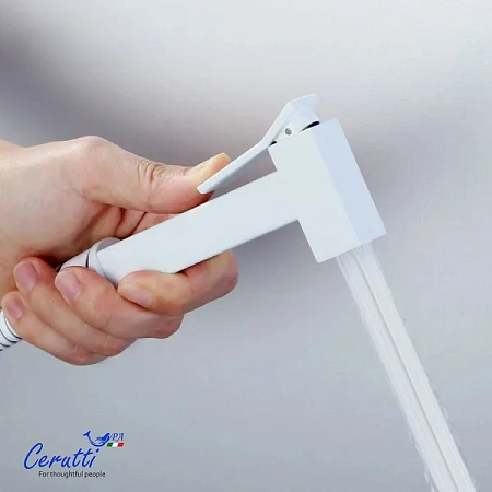 Картинка анонса товара «гигиенический душ ceruttispa resia shw ct12133 из латуни, с шлангом 120 см, белый» Картинка анонса товара «гигиенический душ ceruttispa resia shw ct12133 из латуни, с шлангом 120 см, белый»