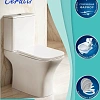Унитаз напольный Ceruttispa VETTORE CT7192 безободковый 650x340x770 Унитаз напольный Ceruttispa VETTORE CT7192 безободковый 650x340x770