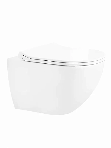 Унитаз подвесной Ceruttispa AMICI Aria Tornado CT11388 безободковый 490х335х340 Унитаз подвесной Ceruttispa AMICI Aria Tornado CT11388 безободковый 490х335х340