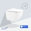 Унитаз подвесной Ceruttispa AMICI Aria Tornado CT11388 безободковый 490х335х340 Унитаз подвесной Ceruttispa AMICI Aria Tornado CT11388 безободковый 490х335х340