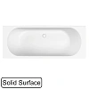 Ванна из искусственного камня WHITECROSS Gin Duo 180x70 0225.180070.200 белый матовый