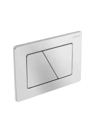 Клавиша смыва CEZARES DUET CZR-210H-01-AF нержавеющая сталь, хром, с покрытием анти-отпечаток Клавиша смыва CEZARES DUET CZR-210H-01-AF нержавеющая сталь, хром, с покрытием анти-отпечаток