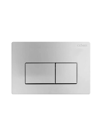 Клавиша смыва CEZARES SLIDER 2 CZR-510V-01-AF нержавеющая сталь, хром, с покрытием анти-отпечаток