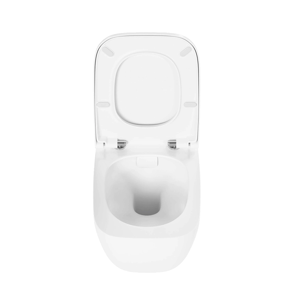 Комплект унитаза VitrA Shift 9855B003-7207 3 в 1 с инсталляцией, сиденьем микролифт, безободковый — Изображение 5