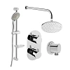 Душевая система VitrA AquaHeat 458657 встраиваемая, хром