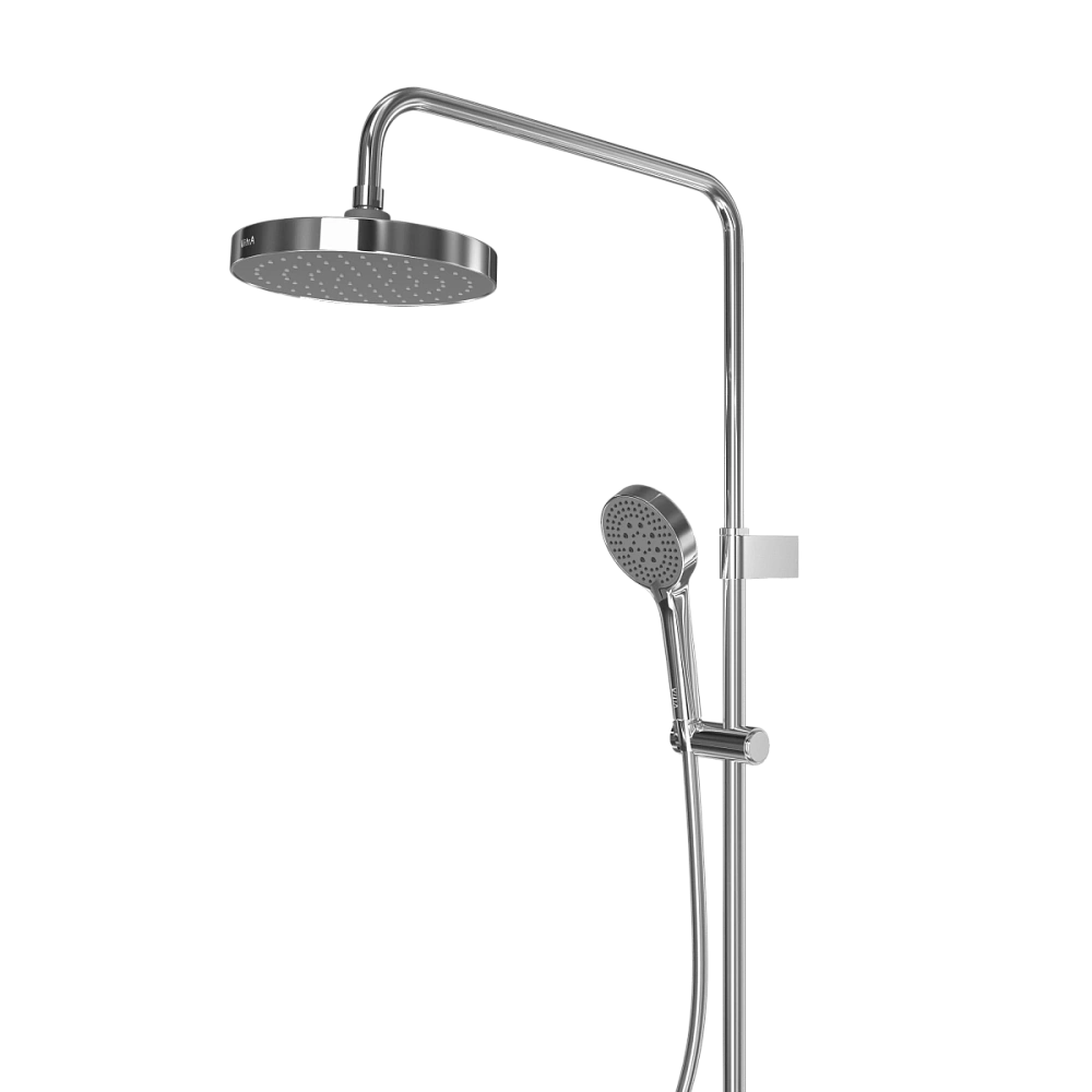 Душевая система VitrA Base Round A47303EXP с термостатом, хром — Изображение 5