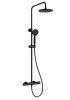 Душевая система VitrA Joy (Джой) A4729836EXP с термостатом, матовая черная