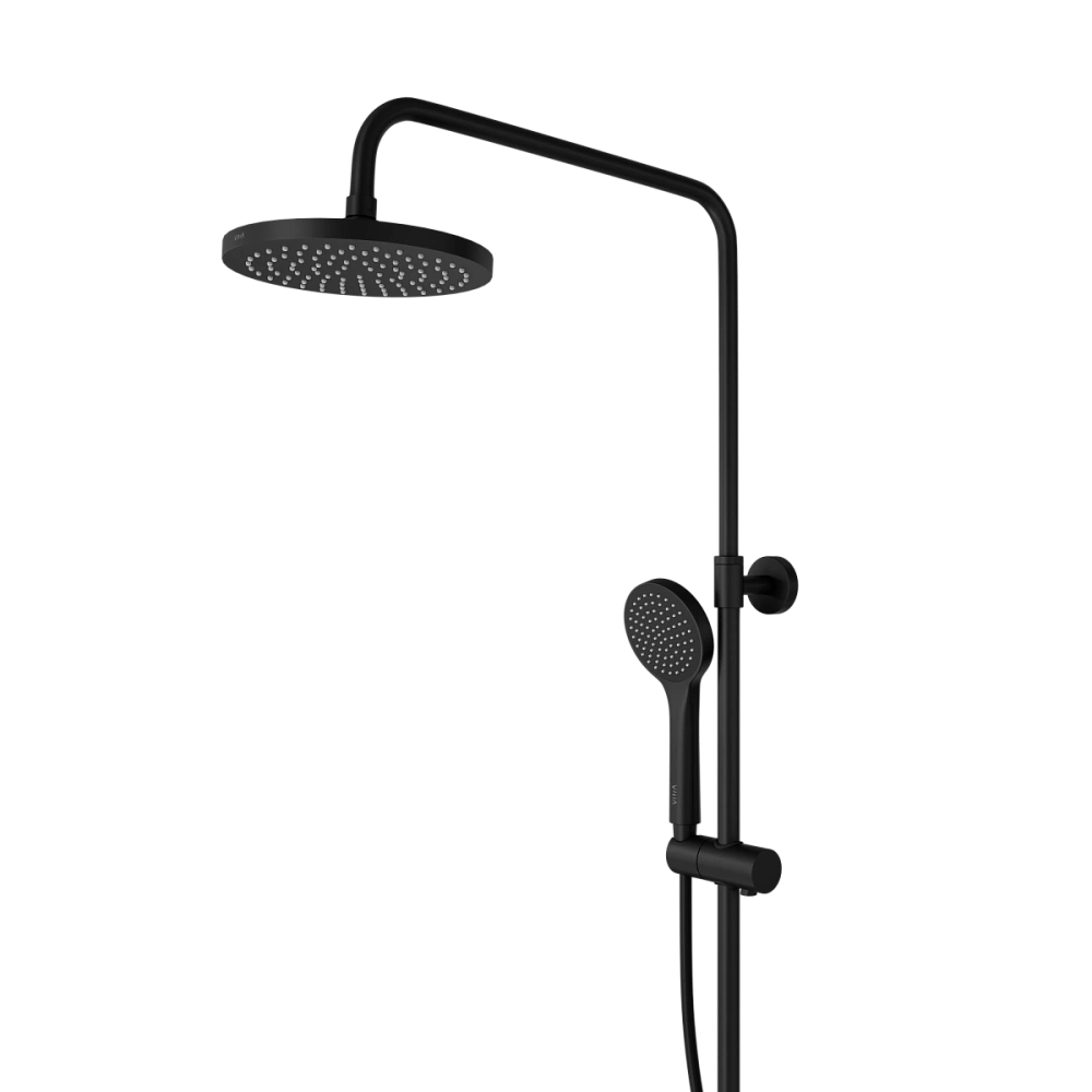 Душевая система VitrA Joy (Джой) A4729836EXP с термостатом, матовая черная — Изображение 5