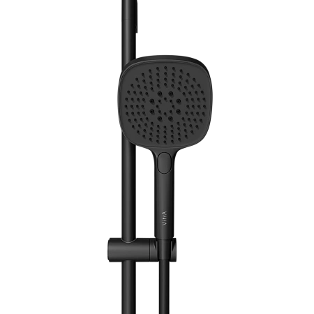 Душевая стойка VitrA Core Square A4591736EXP матовая черная Душевая стойка VitrA Core Square A4591736EXP матовая черная