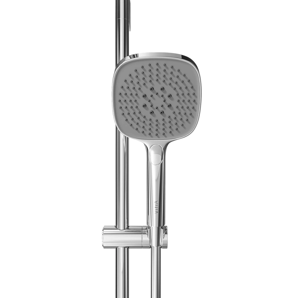 Душевая стойка VitrA Core Square A45917EXP смесителя хром — Изображение 2