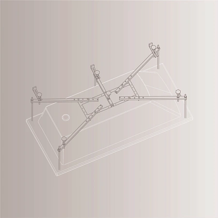 Каркас для ванны VitrA Universal 59999991002 170 x 75/180 x 80 универсальный Каркас для ванны VitrA Universal 59999991002 170 x 75/180 x 80 универсальный