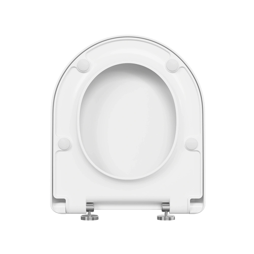 Крышка-сиденье VitrA Liquid 137-003-009 белая, дюропласт, с микролифтом — Изображение 2