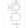 Крышка-сиденье VitrA Liquid 137-003-009 белая, дюропласт, с микролифтом Крышка-сиденье VitrA Liquid 137-003-009 белая, дюропласт, с микролифтом