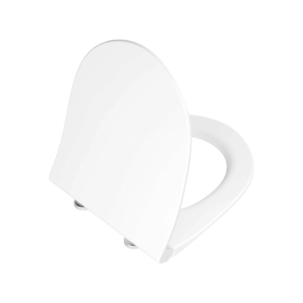 Крышка-сиденье VitrA Nest 220-003R409 белая, дюропласт, с микролифтом, быстросъемная — Изображение 1