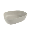 Раковина VitrA Outline Recycled 7991B066-0016 57 x 45 см накладная, матовая бежевая, антибактериальное покрытие Hygiene