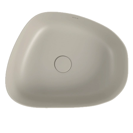 Раковина VitrA Outline Recycled 7991B066-0016 57 x 45 см накладная, матовая бежевая, антибактериальное покрытие Hygiene Раковина VitrA Outline Recycled 7991B066-0016 57 x 45 см накладная, матовая бежевая, антибактериальное покрытие Hygiene